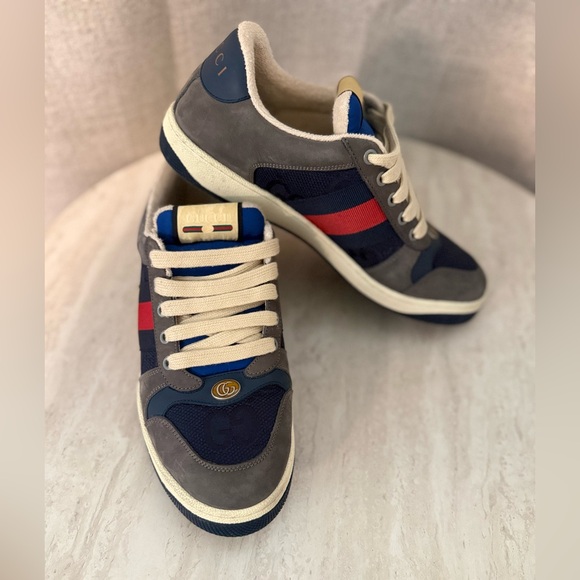 Gucci Men's Screener sneaker with Web10